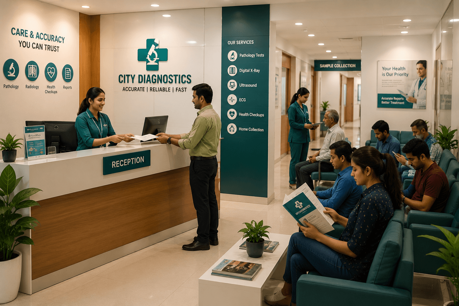 Consistent Patient Leads for Diagnostic Center
